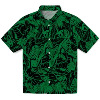 north texas mean green monstera layer green hawaiian shirts best selling