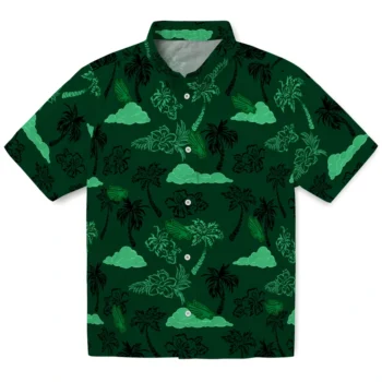 north texas mean green palm and clouds green hawaiian shirts best selling
