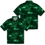 North Texas Mean Green Hawaiian Shirt – Palm And Clouds