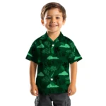 North Texas Mean Green Hawaiian Shirt – Palm And Clouds