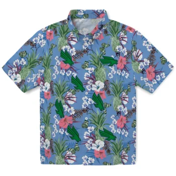 north texas mean green pineapple bouquet best sky blue hawaiian shirts best selling