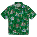 North Texas Mean Green Hawaiian Shirt – Simpsons Christmas
