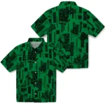 North Texas Mean Green Hawaiian Shirt – Turtle Lines