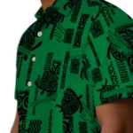 North Texas Mean Green Hawaiian Shirt – Turtle Lines