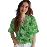 North Texas Mean Green Hawaiian Shirt – Vintage Palm Tree