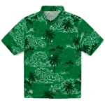 North Texas Mean Green Hawaiian Shirt – Wave Palm