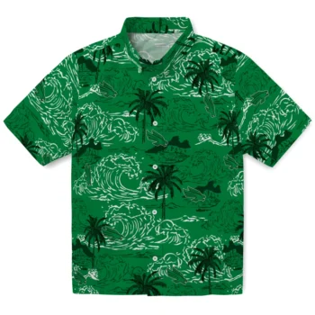 north texas mean green wave palm green hawaiian shirts best selling