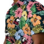 Northern Illinois Huskies Hawaiian Shirt – Brilliant Hibiscus Garden