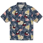 Northern Illinois Huskies Hawaiian Shirt – Flamingo Hibiscus