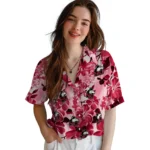 Northern Illinois Huskies Hawaiian Shirt – Hibiscus Arrangement