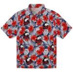 Northern Illinois Huskies Hawaiian Shirt – Hibiscus Fiesta