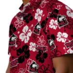 Northern Illinois Huskies Hawaiian Shirt – Hibiscus Flower Design