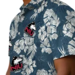 Northern Illinois Huskies Hawaiian Shirt – Hibiscus Flowers