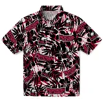 Northern Illinois Huskies Hawaiian Shirt – Hibiscus Overlay