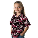 Northern Illinois Huskies Hawaiian Shirt – Hibiscus Overlay