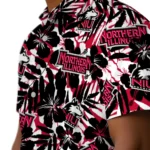 Northern Illinois Huskies Hawaiian Shirt – Hibiscus Overlay