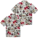 Northern Illinois Huskies Hawaiian Shirt – Hibiscus Seaside