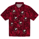 Northern Illinois Huskies Hawaiian Shirt – Leaf Outline