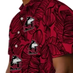 Northern Illinois Huskies Hawaiian Shirt – Leaf Outline