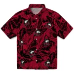 Northern Illinois Huskies Hawaiian Shirt – Monstera Layer