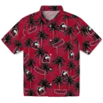 Northern Illinois Huskies Hawaiian Shirt – Palm Tree Motif