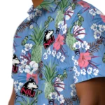 Northern Illinois Huskies Hawaiian Shirt – Pineapple Bouquet