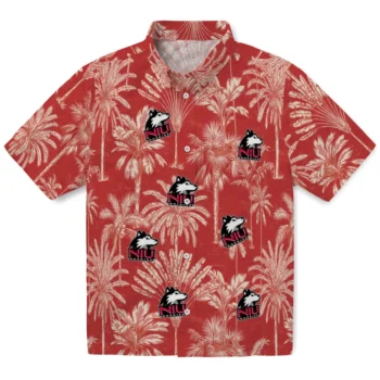 northern illinois huskies palm shadows red hawaiian shirts best selling