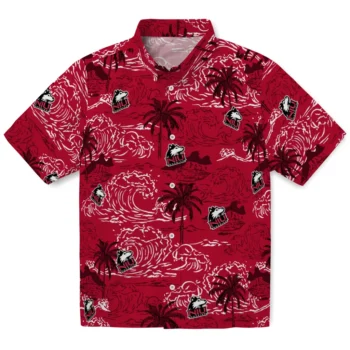 northern illinois huskies wave palm red hawaiian shirts best selling