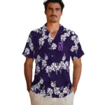 Northwestern Wildcats Hawaiian Shirt – 50th State Flower