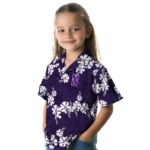 Northwestern Wildcats Hawaiian Shirt – 50th State Flower