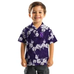 Northwestern Wildcats Hawaiian Shirt – 50th State Flower