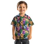 Northwestern Wildcats Hawaiian Shirt – Brilliant Hibiscus Garden