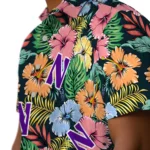 Northwestern Wildcats Hawaiian Shirt – Brilliant Hibiscus Garden