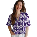 Northwestern Wildcats Hawaiian Shirt – Golfing Plaid