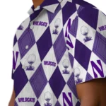 Northwestern Wildcats Hawaiian Shirt – Golfing Plaid