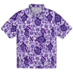 Northwestern Wildcats Hawaiian Shirt – Hibiscus Blooms
