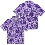 Northwestern Wildcats Hawaiian Shirt – Hibiscus Blooms