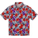 Northwestern Wildcats Hawaiian Shirt – Hibiscus Fiesta