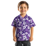 Northwestern Wildcats Hawaiian Shirt – Hibiscus Flower Design