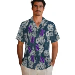 Northwestern Wildcats Hawaiian Shirt – Hibiscus Flowers