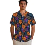 Northwestern Wildcats Hawaiian Shirt – Hibiscus Foliage