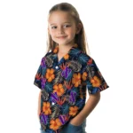 Northwestern Wildcats Hawaiian Shirt – Hibiscus Foliage