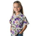 Northwestern Wildcats Hawaiian Shirt – Hibiscus Seaside