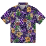 Northwestern Wildcats Hawaiian Shirt – Hibiscus Tiki Jungle