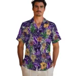 Northwestern Wildcats Hawaiian Shirt – Hibiscus Tiki Jungle