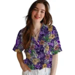 Northwestern Wildcats Hawaiian Shirt – Hibiscus Tiki Jungle