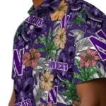 Northwestern Wildcats Hawaiian Shirt – Hibiscus Tiki Jungle