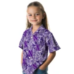 Northwestern Wildcats Hawaiian Shirt – Leaf Outline