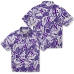 Northwestern Wildcats Hawaiian Shirt – Monstera Layer