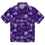 Northwestern Wildcats Hawaiian Shirt – Palm And Clouds